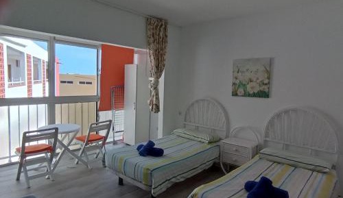 Studio with Pool View