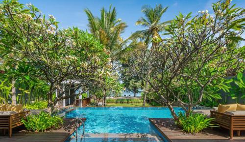 One-Bedroom Villa with Terrace and Private Pool - Beachfront