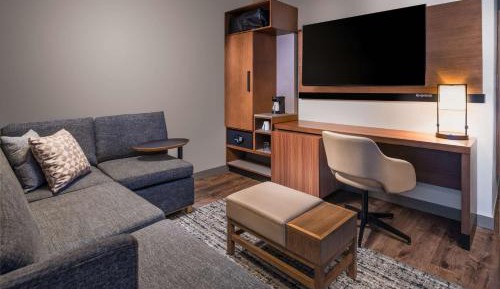 King Suite with Sofa Bed and Accessible Tub