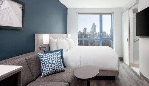 King Room with Sofa Bed and City View