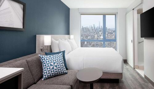 King Room with Sofa Bed and Skyline View