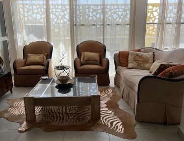 Three-Bedroom Apartment with Balcony