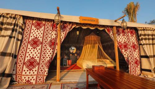 Family Tent With Camp Activities