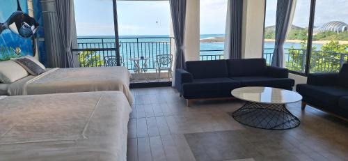 Quadruple Room with Sea View