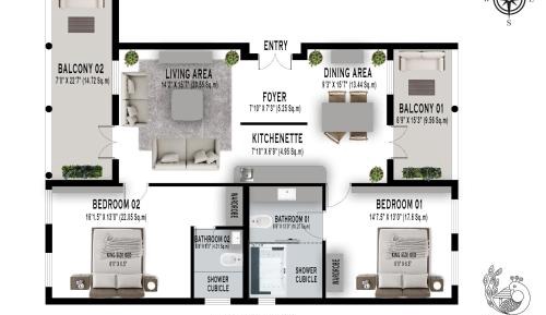 Two-Bedroom Suite