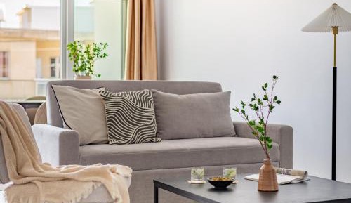 Two-Bedroom Apartment with Balcony