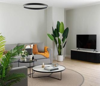 Three-Bedroom Premium Apartment with Balcony