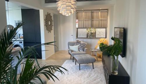 One-Bedroom Apartment with Garden View