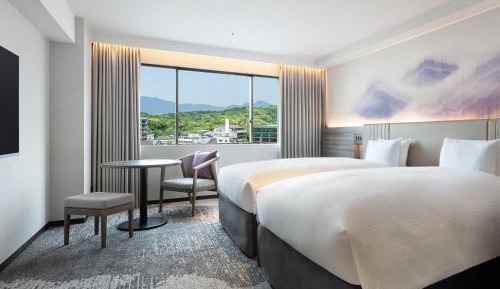 Superior Room with Two Single Beds and Two Extra Beds - City Side