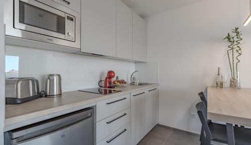 Two-Bedroom Apartment with Balcony and Sea View