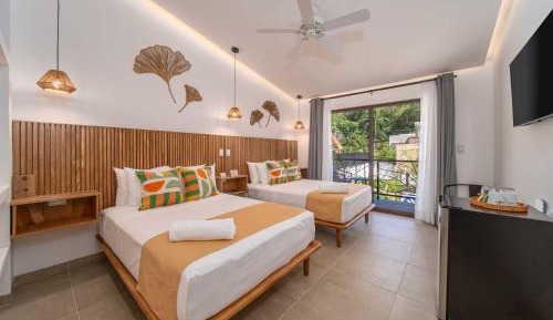 Deluxe Double Room with Two Double Beds