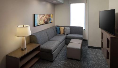 One-Bedroom King Suite with Sofa Bed and Kitchen