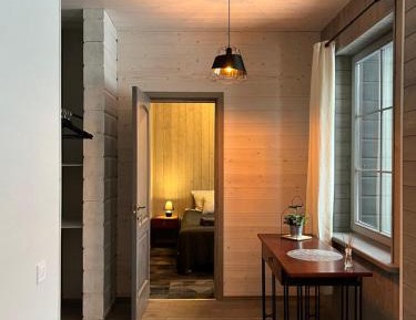 Family Room with Sauna