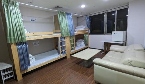 Bunk Bed in Male Dormitory Room 