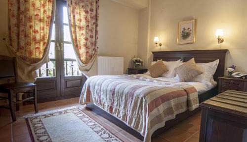 Double or Twin room with Mountain and Partial Meteora view