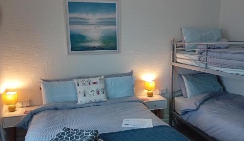 Family Room with Shared Bathroom