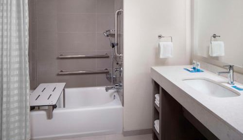 Specialty One-Bedroom King Suite with Kitchen and Accessible Tub - Disability Access