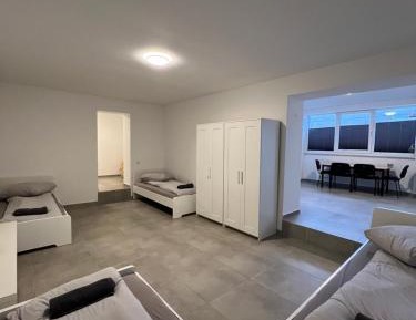 Family Room with Shared Bathroom