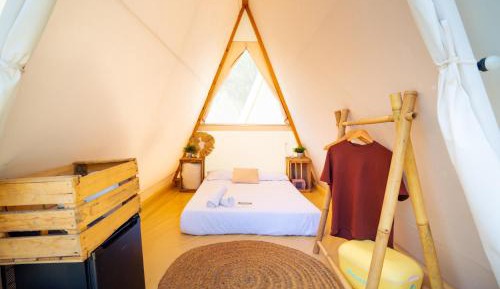 Tienda Buka con baño privado
