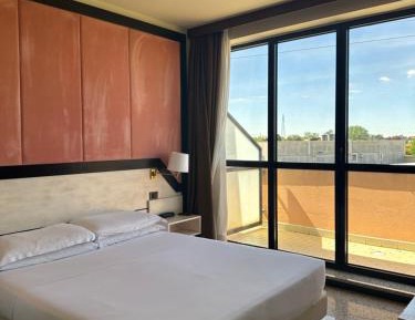 Family Room with Shared Bathroom
