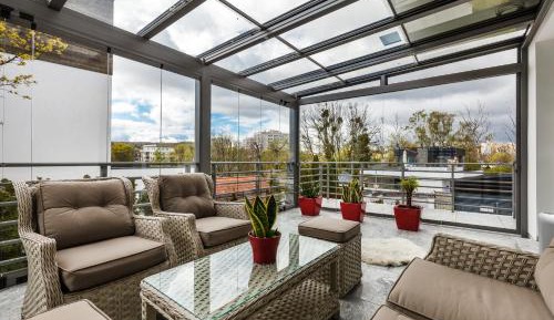 Two-Bedroom Apartment with Balcony and Terrace
