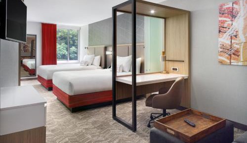 Suite, 2 Queen, Trundle Beds 