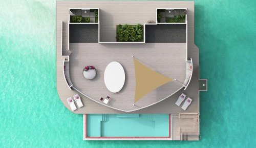 Two-Bedroom Overwater Residence