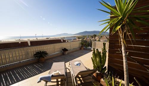 Rooftop Apartment with sea view