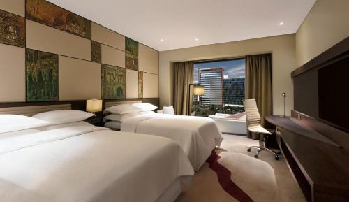 Sheraton Club Twin Bed with Club lounge access