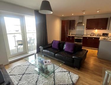 Two-Bedroom Apartment with Balcony