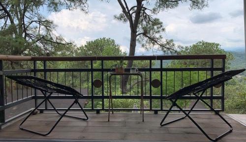 Studio with Balcony