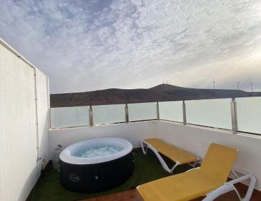 First Floor Two Bedroom Apartment with Rooftop