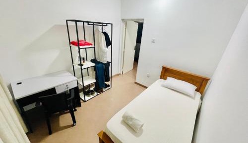 Single Room with Shared Bathroom