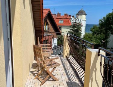 Deluxe Double Room with Balcony and Sea View