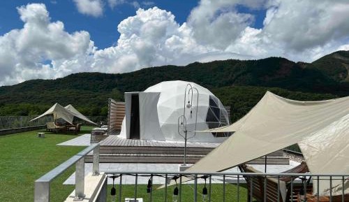 Glamping Tent with Sunset View＋Japanese-Style Room - Non-Smoking