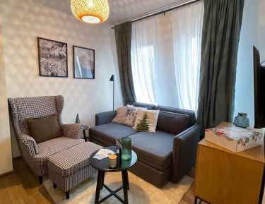 One-Bedroom Apartment with Balcony and Mountain View  