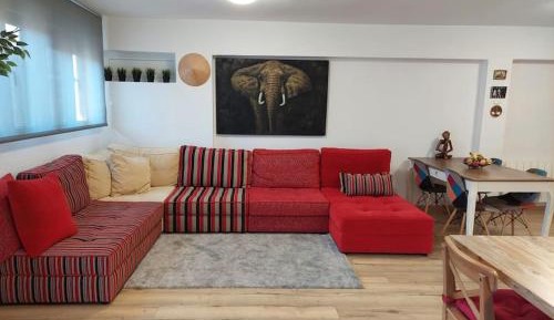 Three-Bedroom Apartment with Balcony