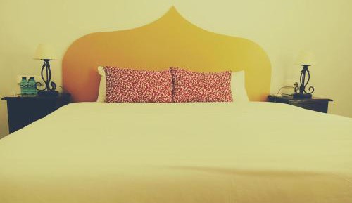 Twin Room with Street View