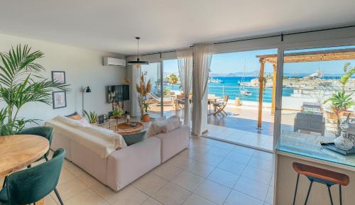 Three-Bedroom Apartment with Harbor View