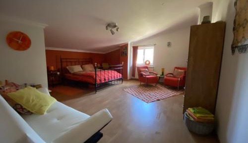 Family Room with Shared Bathroom