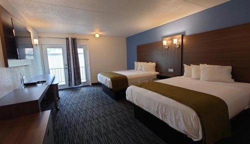 Two Queens Renovated- Can adjoin to the King Suite (King Suite sold separately)