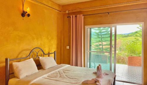 Quadruple Room with Garden View