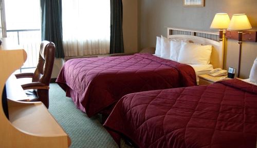 Deluxe Queen Room with Two Queen Beds with Balcony