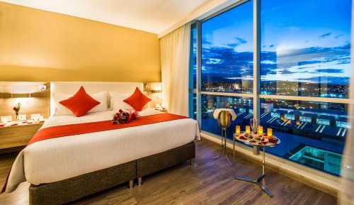 Standard Double Room with Two Double Beds - High Floor