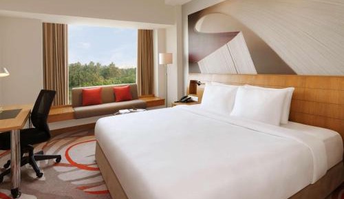 Executive Premier Floor 1 Queen Bed with 1 way airport transfer and Cocktail Hours and Lounge Access