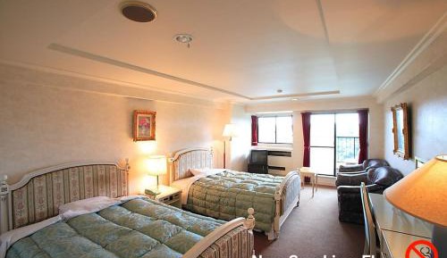 Twin Room with Mountain View - Non-Smoking