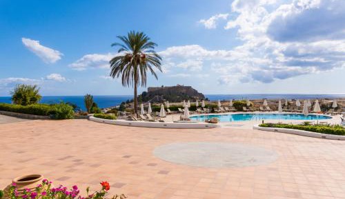 Studio with Pool View