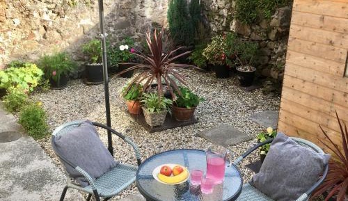 Deluxe One-Bedroom Apartment with Garden View