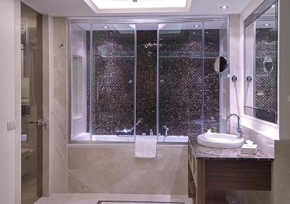 Family Room with Shared Bathroom