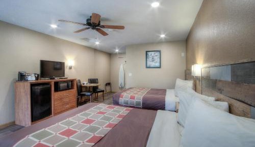 Two Queen Motel Room